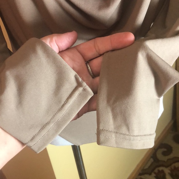 NUDE Size Large BodySuit Gathered Front classically Sexy $88 NEW - Picture 9 of 13